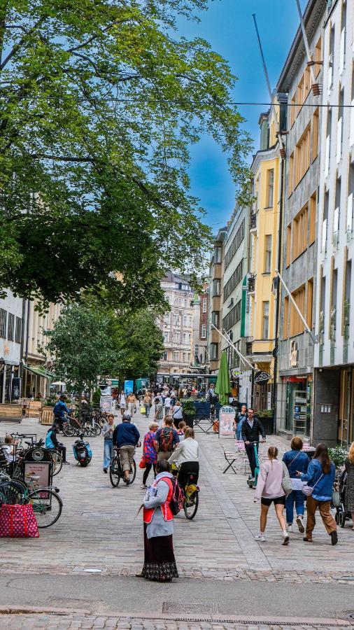 Nice Studio Apartment On A Pedestrian Street Helsingfors Eksteriør bilde