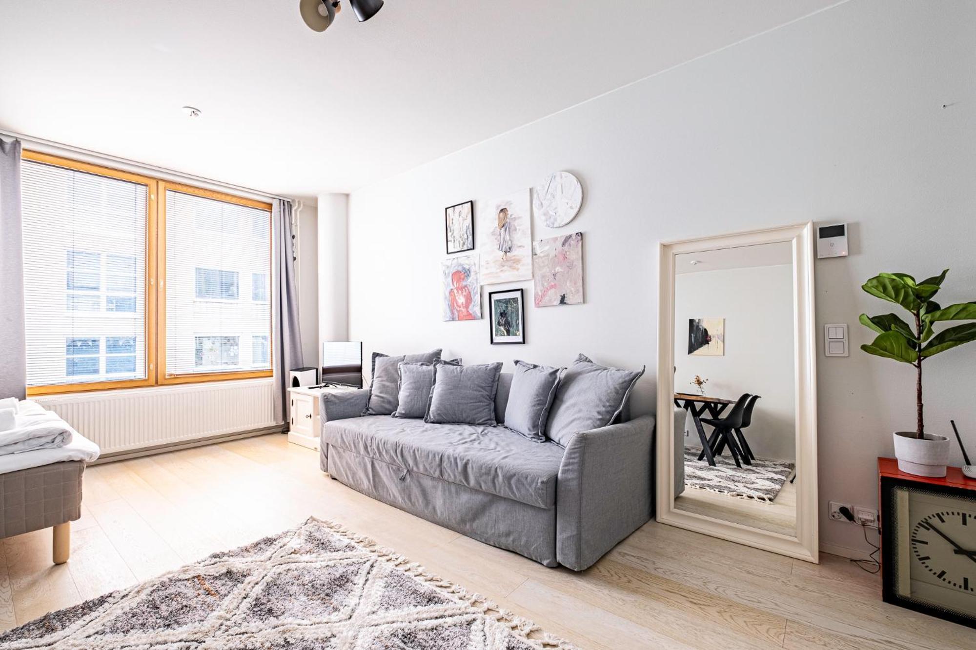 Nice Studio Apartment On A Pedestrian Street Helsingfors Eksteriør bilde